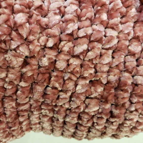 Woman's Pink Crochet Handmade Cute Fuzzy Soft Bucket Hat - Picture 9 of 10